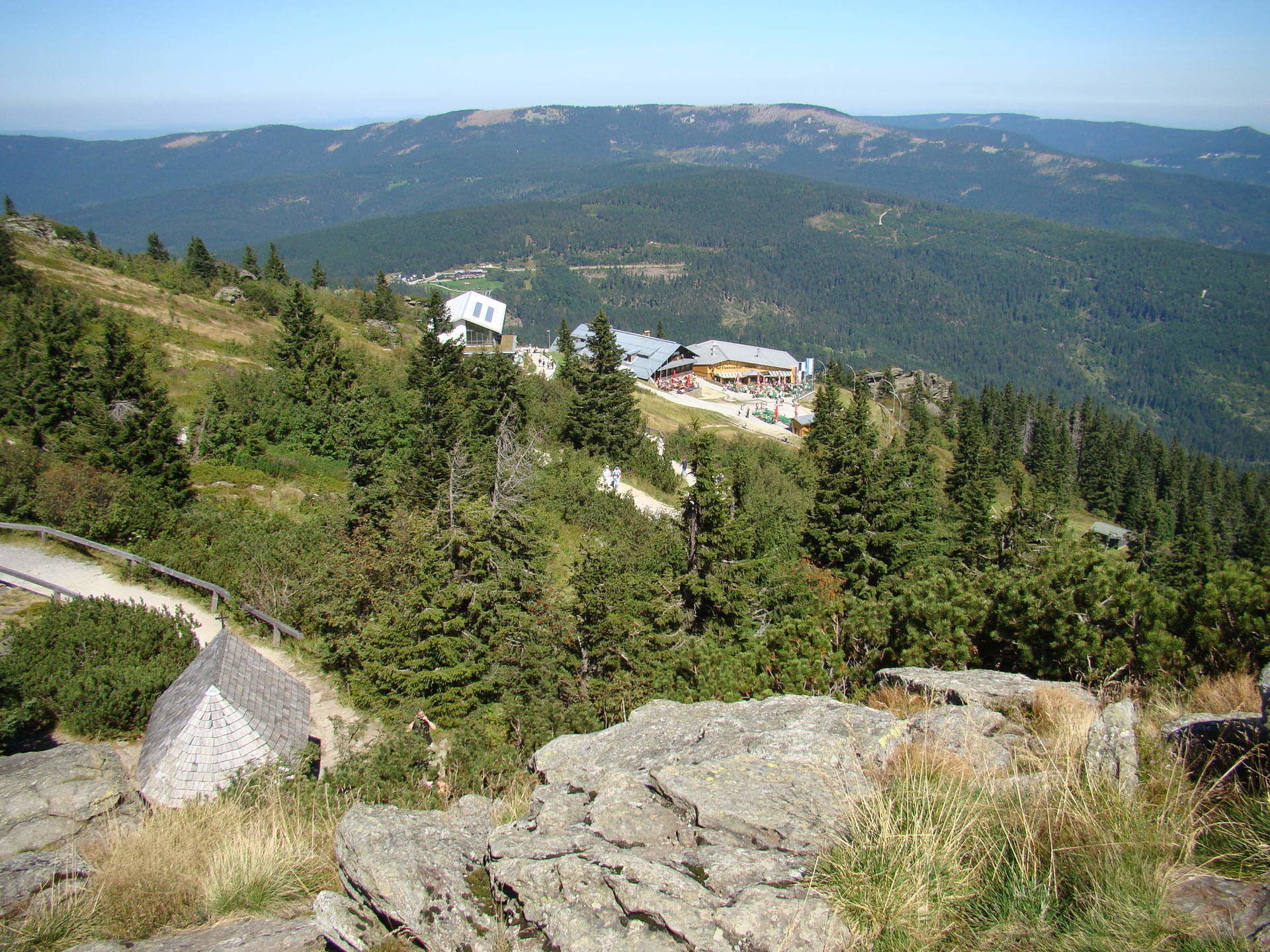 Bayerischer Wald 8 Tausender Wanderung Höhenwanderwege Bayern Arber Eck Wanderkarte